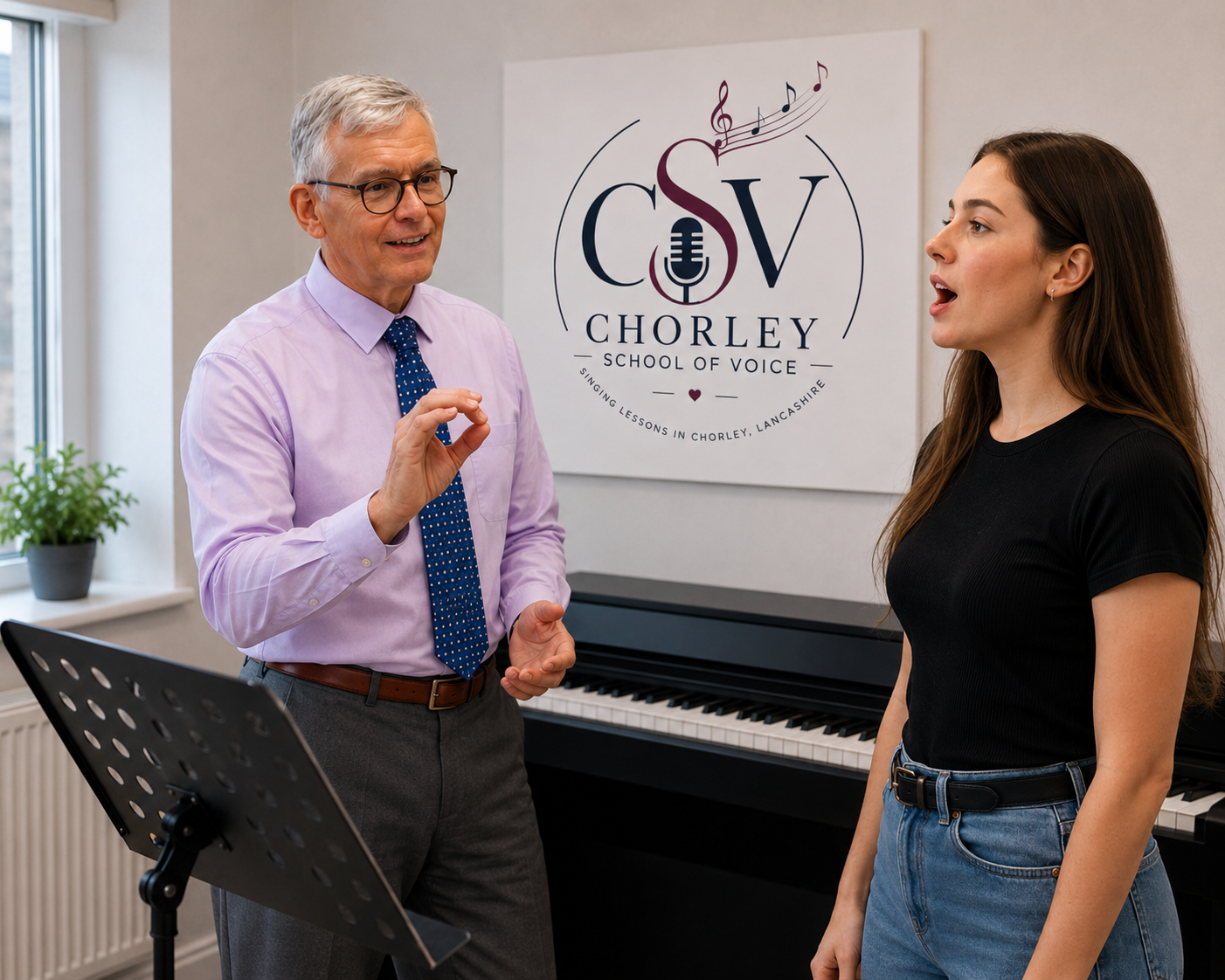 singing lessons Preston with vocal coach David Usher