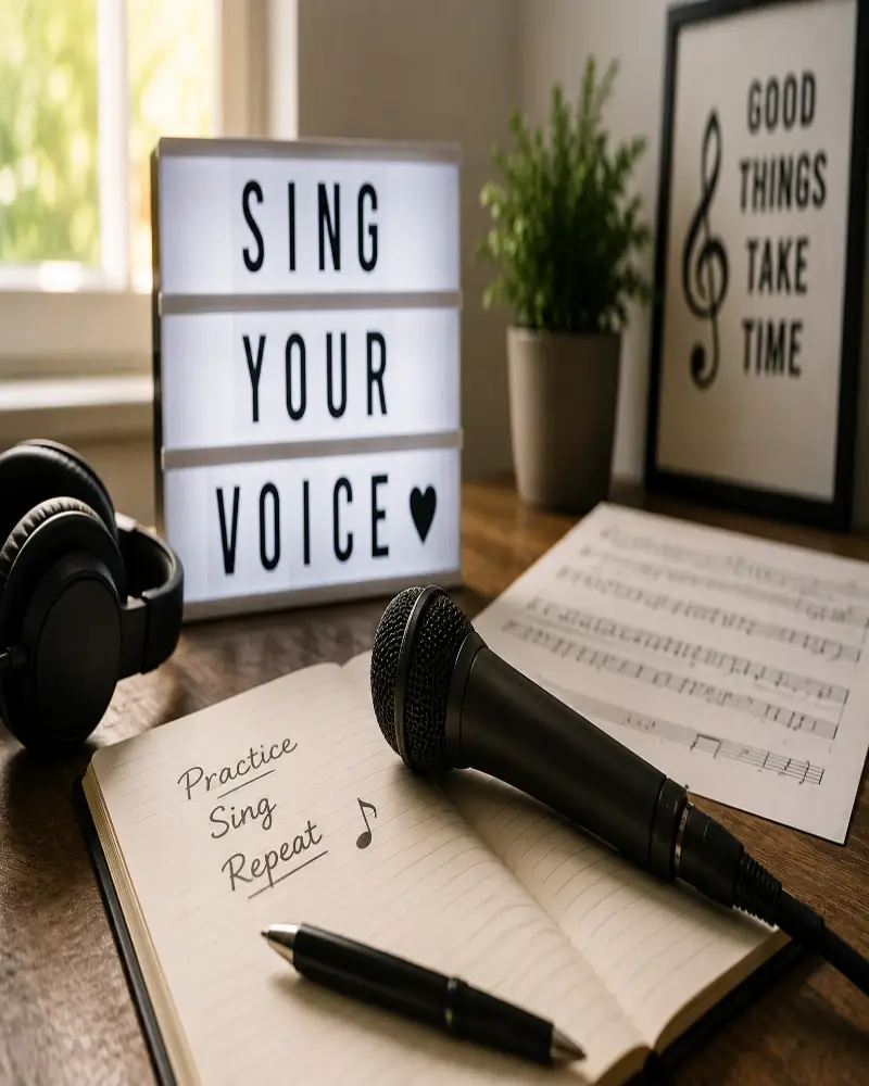 Singing lessons for adults and children near Preston